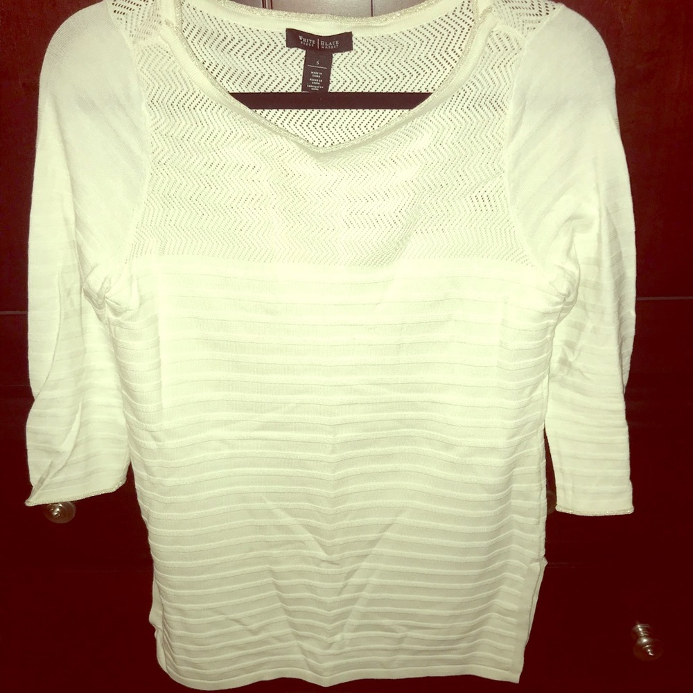 White House Black Market Spring Top Size S